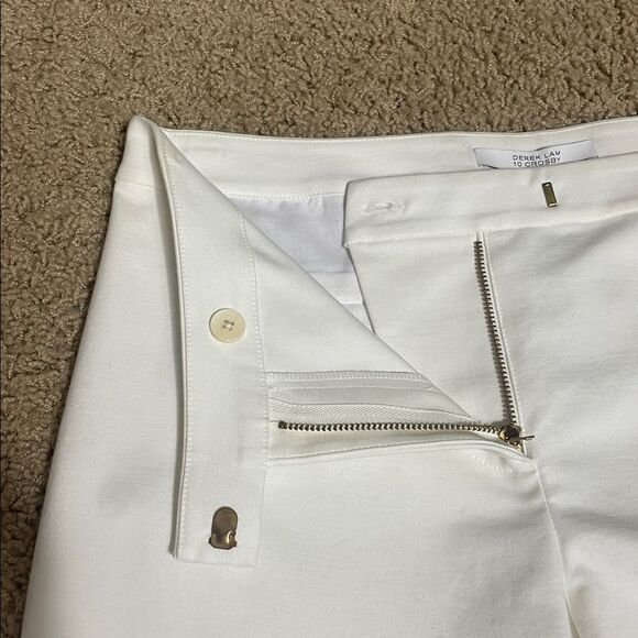 Derek Lam 10 Crosby White Flare Pants x Intermix NWT - Picture 2 of 9